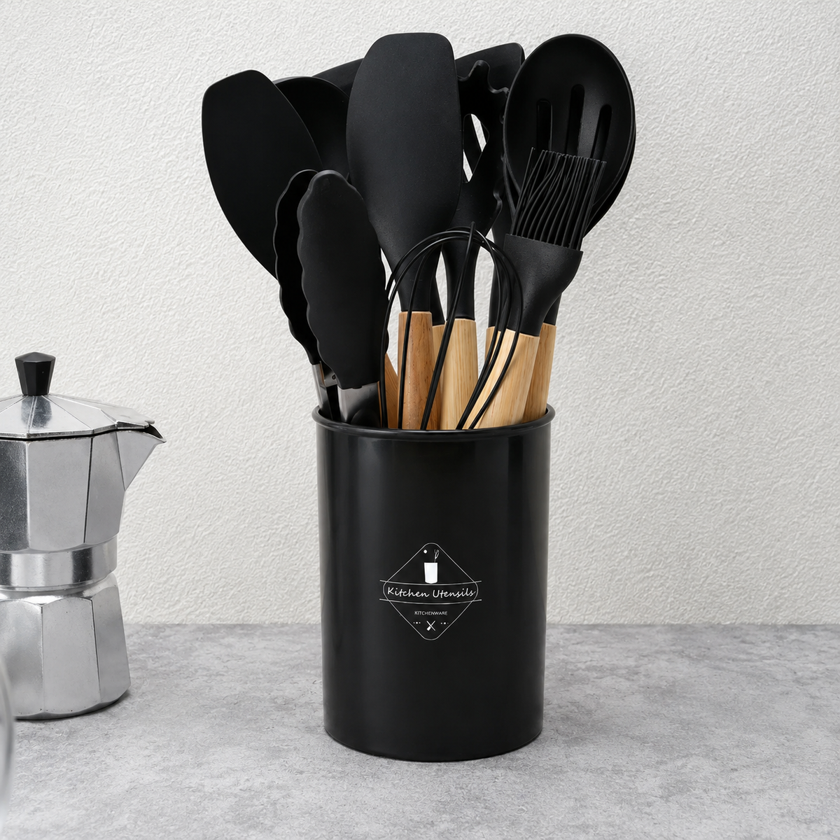 Set Utensilios de Silicona para Cocina x12