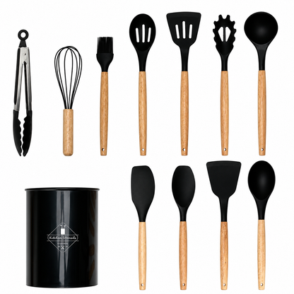 Set Utensilios de Silicona para Cocina x12