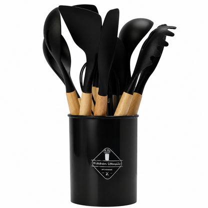 Set Utensilios de Silicona para Cocina x12