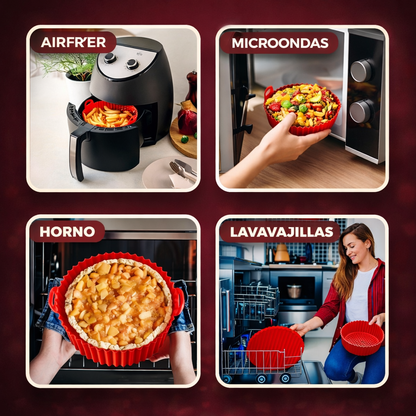 SiliconCook | El Combo Definitivo Para Tu Freidora De Aire
